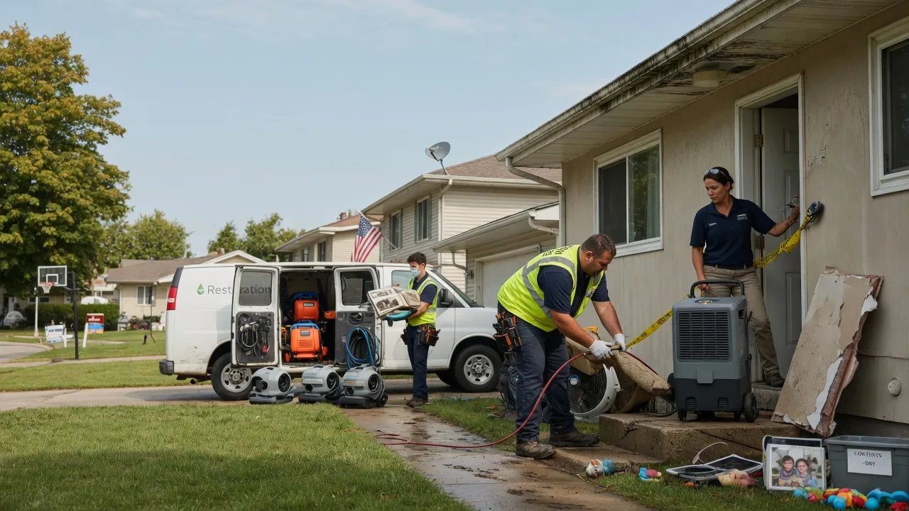 Water Damage Restoration in Monrovia, IN near me